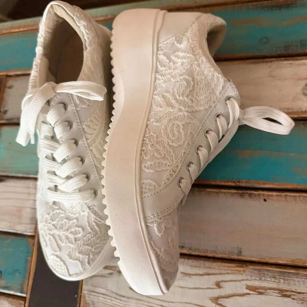 Vionic LACE upper KEARNY sneaker shoes Women's size 7.5 lace leather - Picture 14 of 16